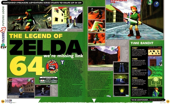 N64 Magazine #001 - Page 10-11
