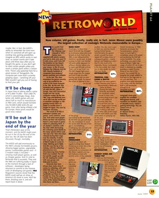 N64 Magazine #003 - Page 15
