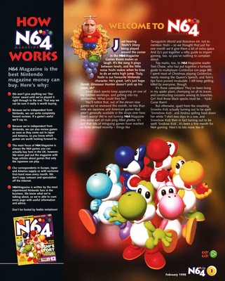 N64 Magazine #012 - Page 3
