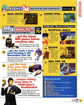 N64 Magazine #012 - Page 5
