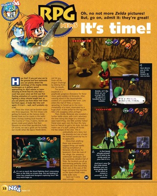 N64 Magazine #012 - Page 22
