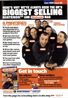 Official Nintendo Magazine UK #069 - Page 3
