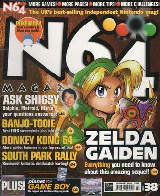 N64 Magazine #xxx - Page 1 (Cover)
